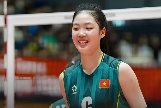 Hot girl bóng chuyền Việt Nam cao 1,86 m gây sốt ở ASIAD