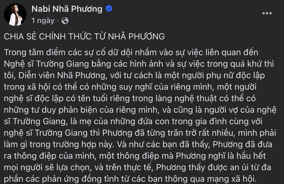 Nhã Phương chính thức lên tiếng về ồn ào quảng cáo sản phẩm 'nước uống trường sinh'插图 anh-chup-man-hinh-2026-09-21-luc-135037-1789973556.png
