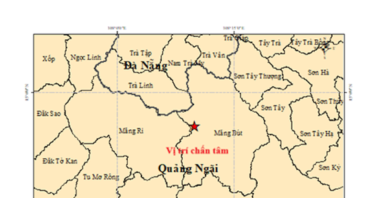 Liên tiếp 8 trận động đất chỉ trong 2 ngày tại miền Trung