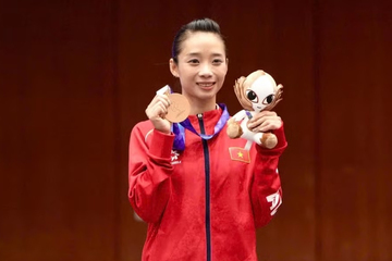 Nhan sắc cô gái vàng dành cả thanh xuân cho wushu Việt Nam