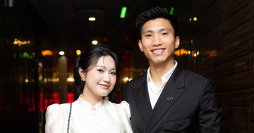Đoàn Văn Hậu lộ diện sau ồn ào thẻ đỏ, nhan sắc Doãn Hải My gây chú ý