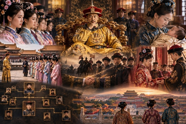 Chế độ tuyển tú nhìn qua như một cuộc tuyển chọn phi tần này, đằng sau thực ra ẩn chứa những toan tính chính trị và gia tộc phức tạp hơn rất nhiều. Ảnh: SH