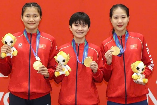 Giành HCV ASIAD lịch sử, các cô gái cầu mây được thưởng bao nhiêu?
