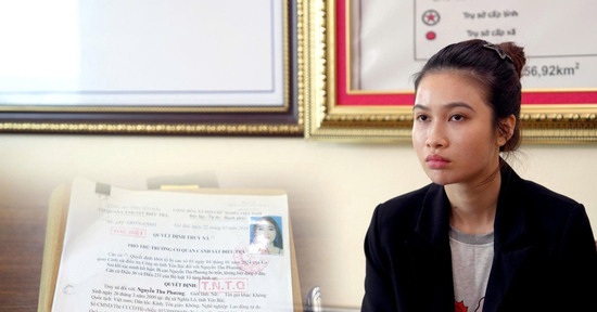 Bắt tạm giam đối tượng truy nã Nguyễn Thu Phương khi đang lẩn trốn ở Campuchia