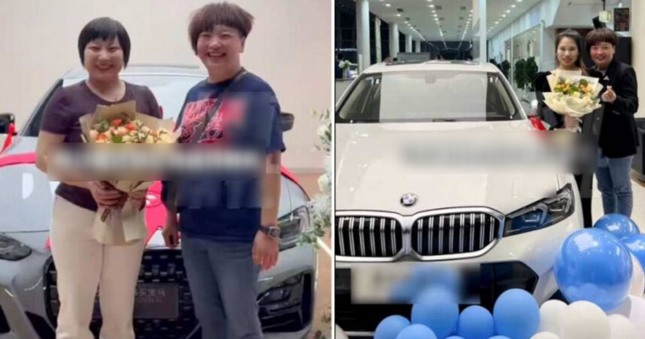 Bà Mã tặng mỗi nhân viên có thành tích xuất sắc một chiếc ô tô BMW để tri ân. (Ảnh: WB)