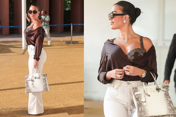 Bóc giá outfit của Georgina - vợ Ronaldo: Đeo nhẫn 100 tỷ, xách túi sang nhưng 1 món đồ khiến MXH xôn xao