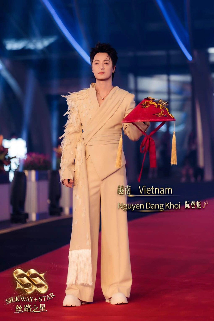 Đăng Khôi tham gia tranh tài tại Trung Quốc, mang theo hình ảnh và những giá trị văn hóa Việt Nam.