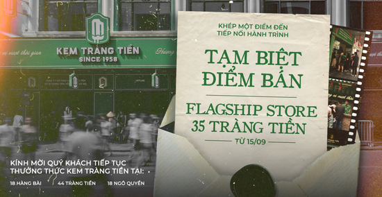 Kem Tràng Tiền dừng bán ở 35 Tràng Tiền: Thương hiệu 70 năm hình thành thế nào?