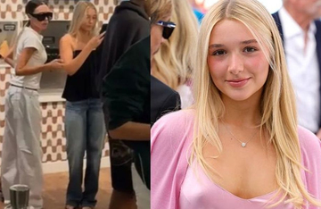 'Cam thường' bóc nhan sắc thật của tiểu thư Harper nhà Beckham ở quán kem: Có xinh đẹp, nũng nịu như ảnh trên mạng?