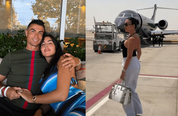 Chiều vợ như Ronaldo: Đổi tên chuyên cơ triệu USD vì thương hiệu của Georgina
