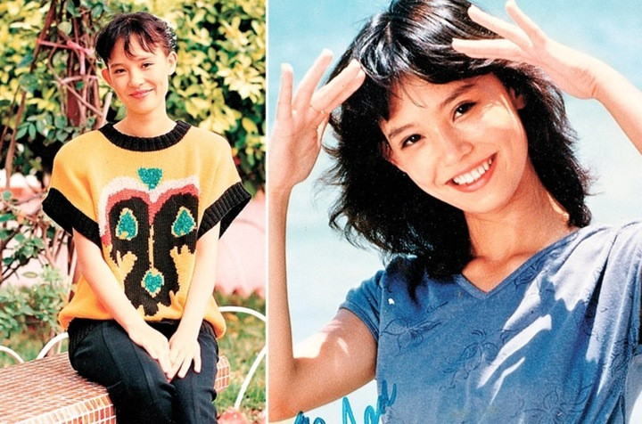 Nhan sắc xinh đẹp của Ông Tĩnh Tinh thời trẻ.