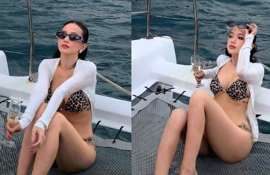 Nữ phó chủ tịch diện bikini khoe dáng nóng bỏng tuổi U40, chưa từng hé lộ chuyện chồng con
